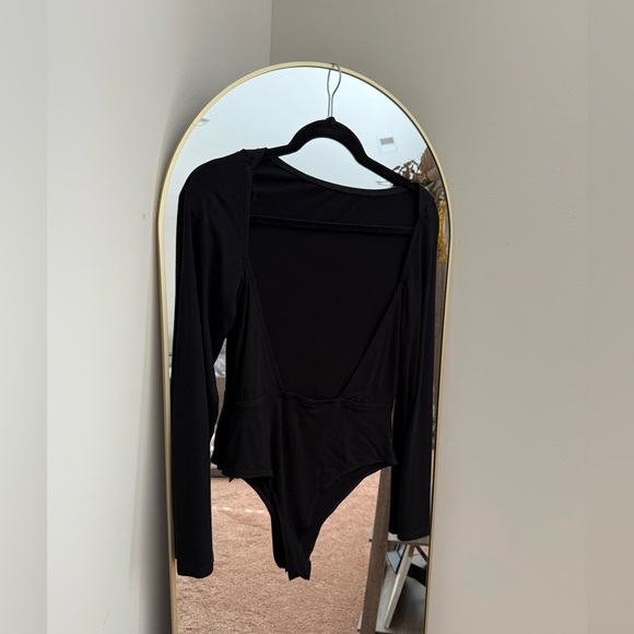 EUC ASOS Long Sleeve Backless Bodysuit - Picture 7 of 8